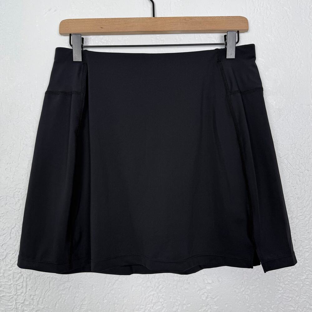 Sweaty Betty All Day Skort Black Active Athletic Tennis Size Large